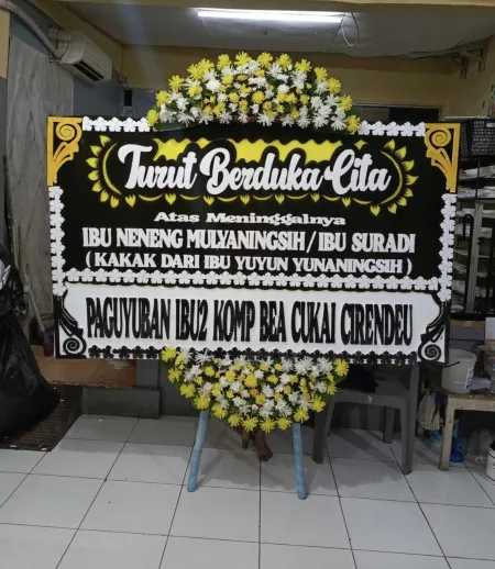 Papan Bunga Duka Bogor