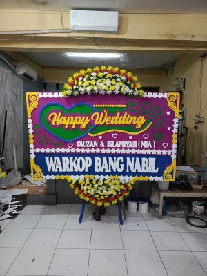 Papan Bunga di Bogor