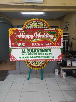 Papan Bunga di Bogor
