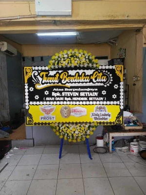 Papan Bunga di Bogor