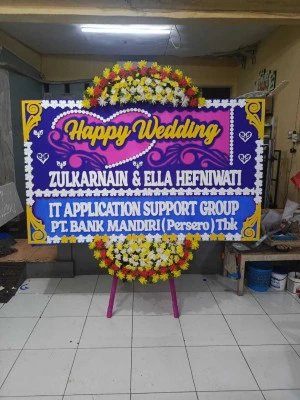 Papan Bunga di Bogor