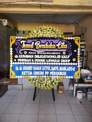 Papan Bunga di Bogor